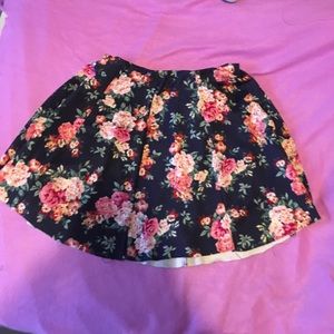 Floral skirt